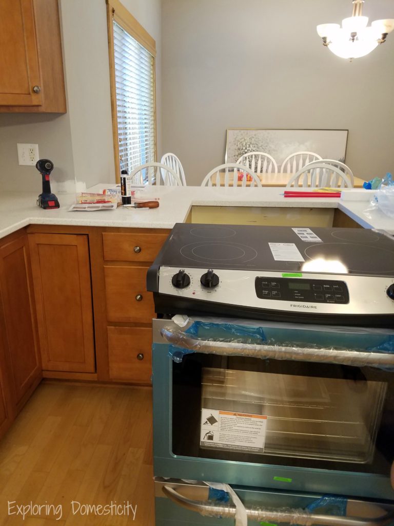 Kitchen Remodel - new counter tops and appliances
