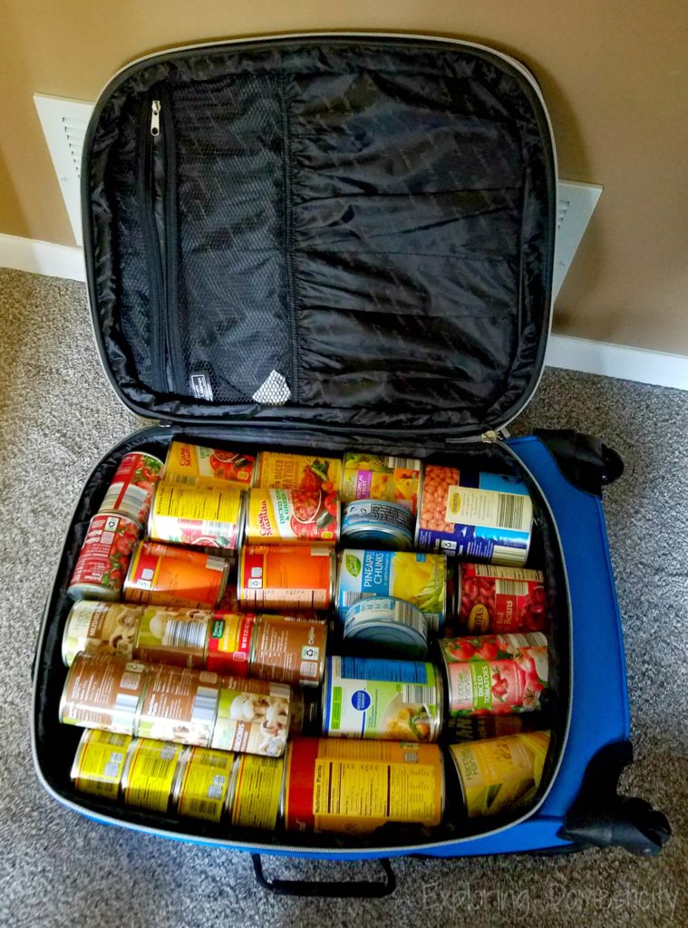 Moving Tips - use rolling suitcases for heavy items