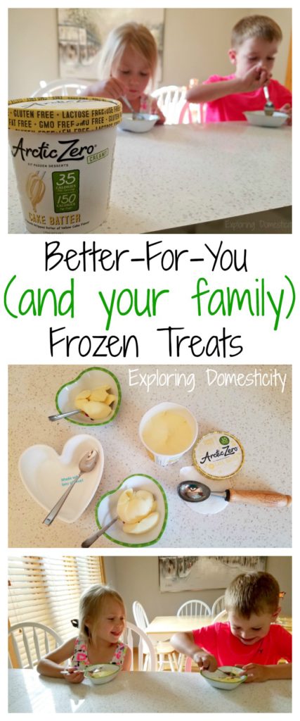 Better-For-You and your family frozen treats - Arctic Zero