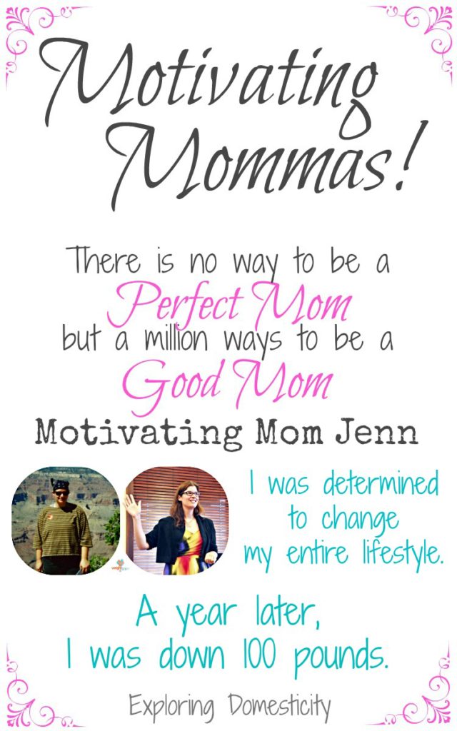 Motivating Mom Jenn lost 100 pounds and sets a healthy example for her family