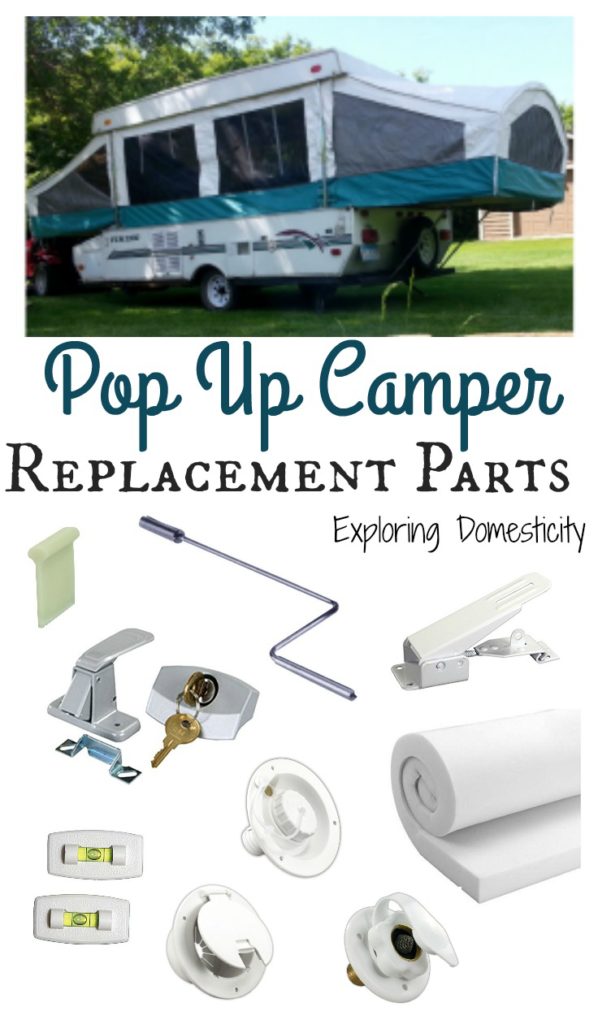 Pop Up Camper Replacement Parts - easy to find parts on Amazon