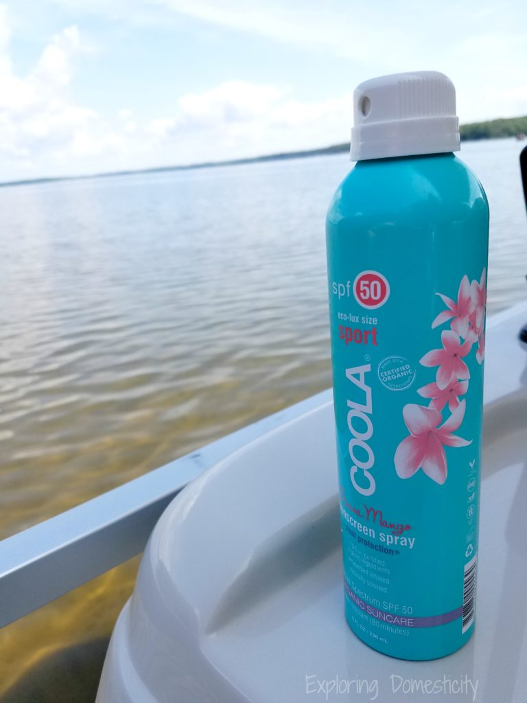 The most amazing smelling suncreen spray! COOLA Guava Mango