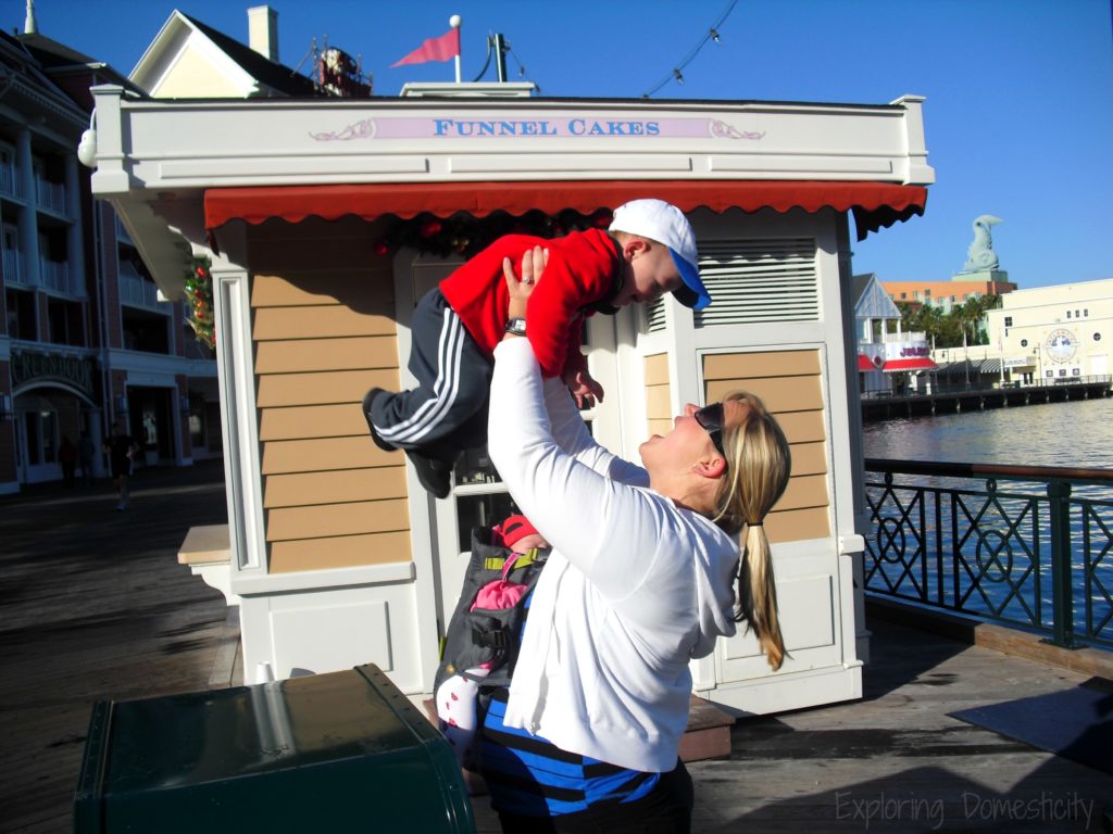 Walt Disney World with a 1 Year Old and 1 Month Old - Boardwalk