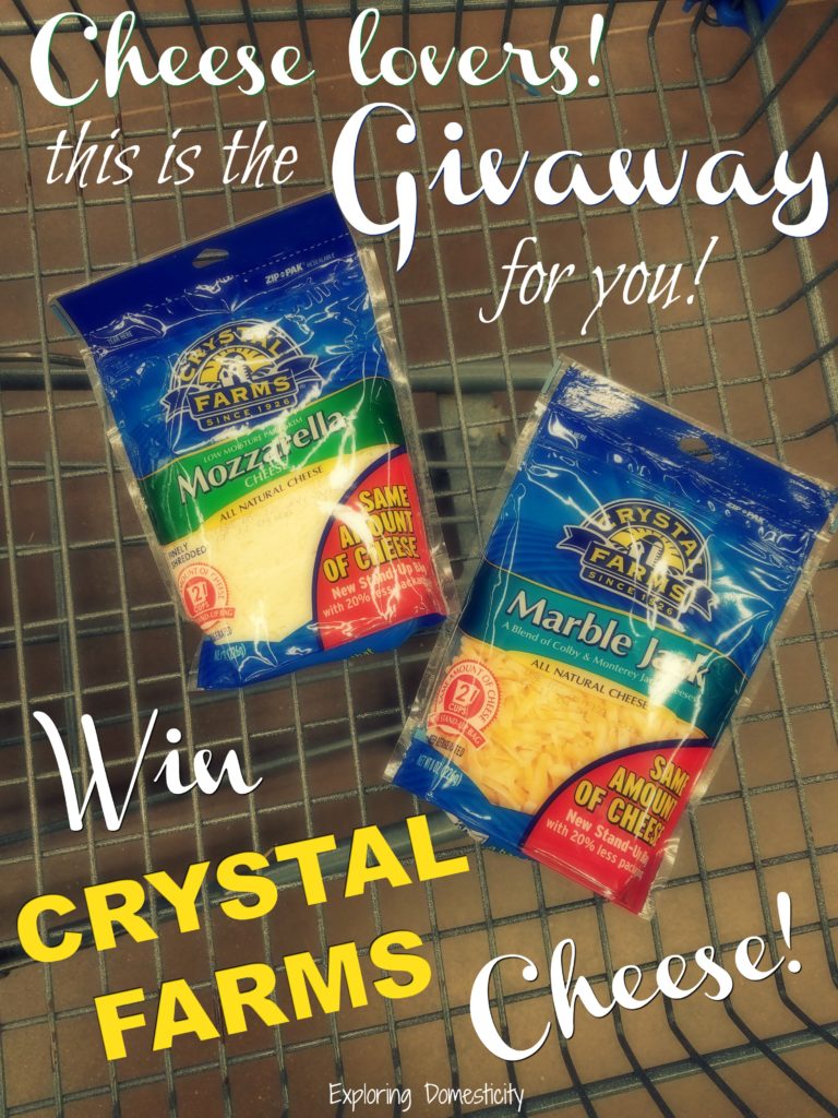 Crystal Farms Giveaway!