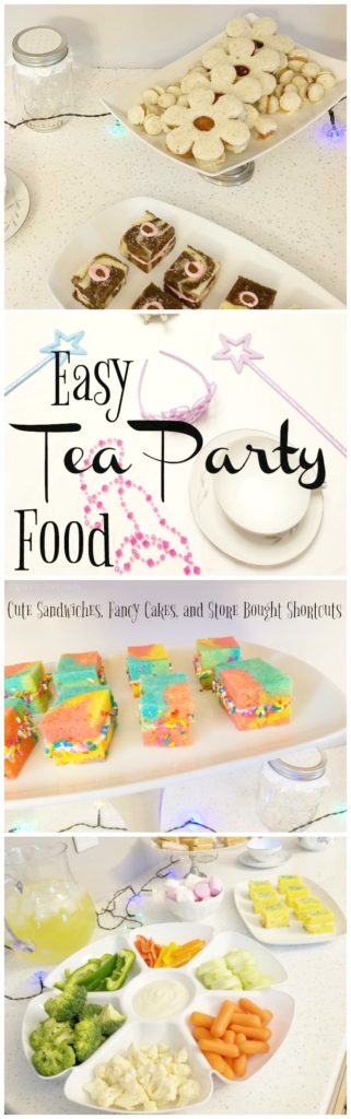 Easy Tea Party Food - Cute Sandwiches, Fancy Cakes, & Store Bought Shortcuts