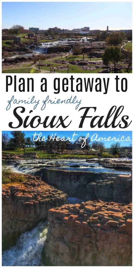 Plan a getaway to family friendly Sioux Falls - the Heart of America