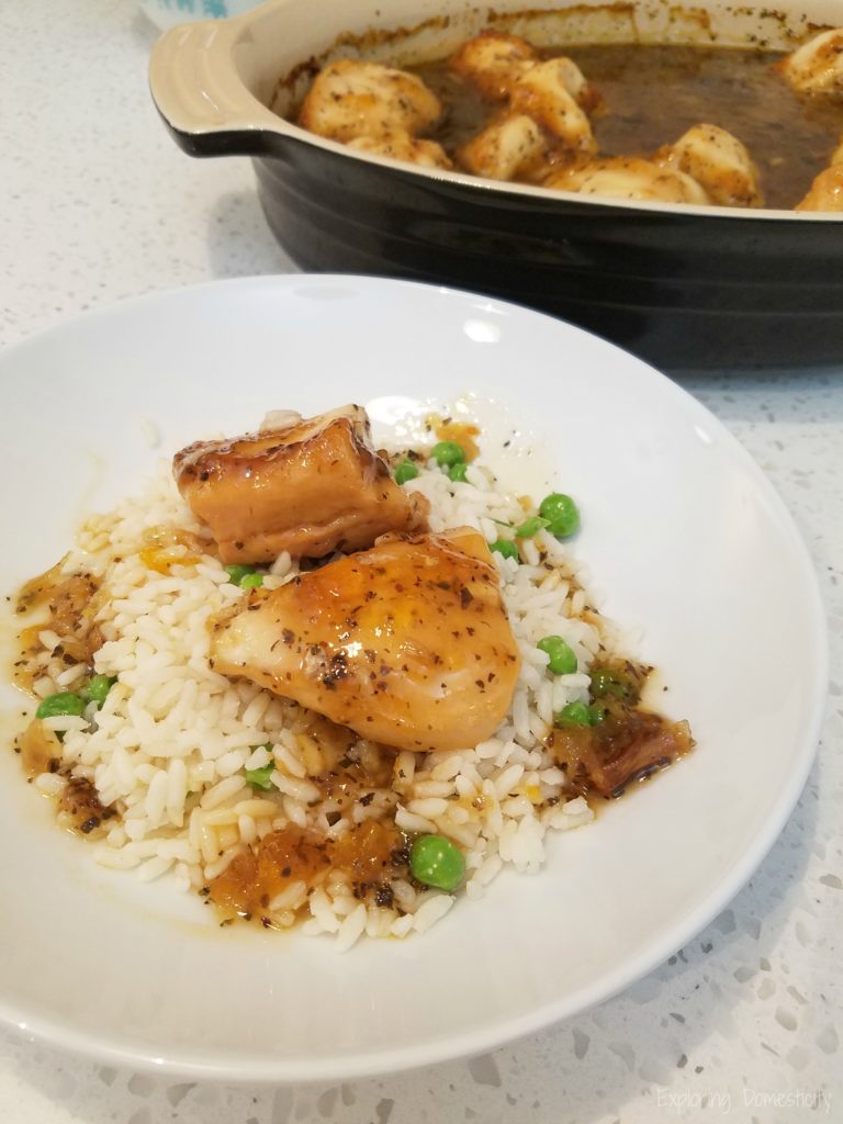 Zesty Chicken - one pot weeknight meal