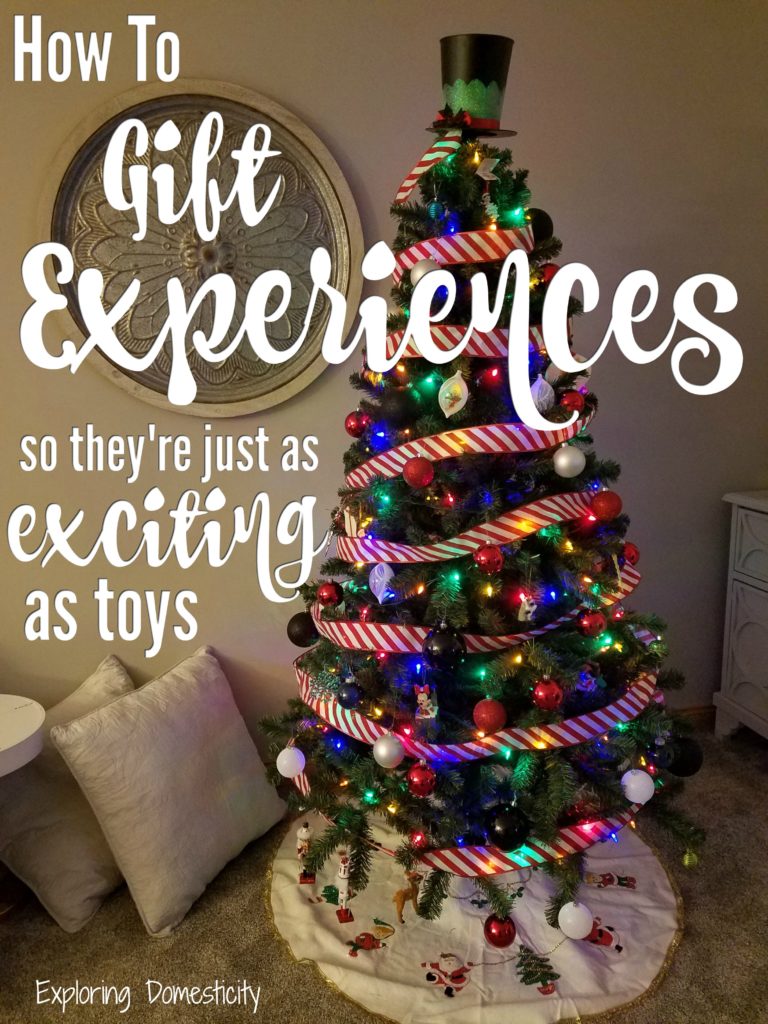 How to Gift Experiences so they're just as exciting as toys