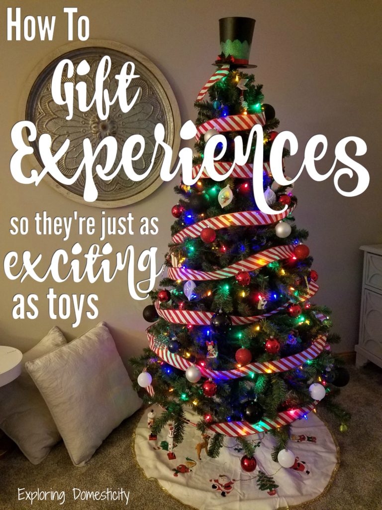 how to gift experiences so they're just as exciting as toys