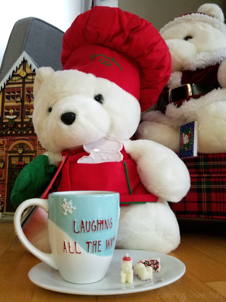 Santa Bear Hot Chocolate Melts and a Santabear