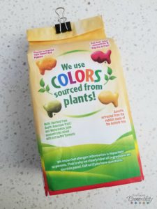After School Activities with After School Snack - Goldfish colors sourced from plants