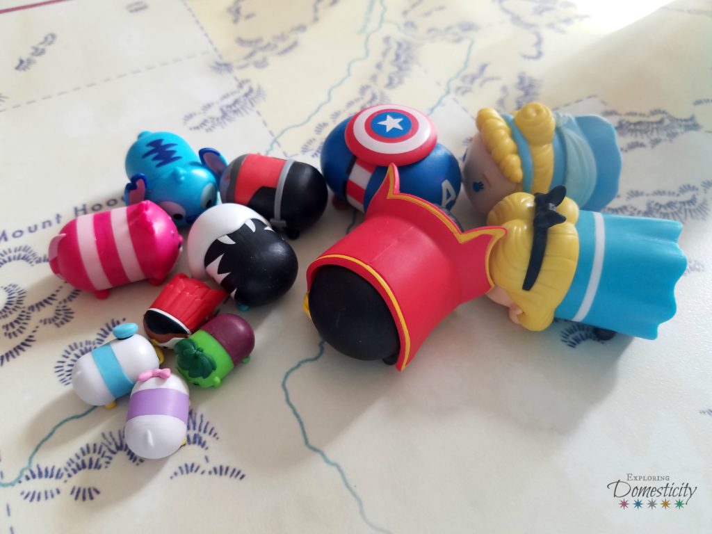 Packing for Disney - small toys and activities - tsum tsum