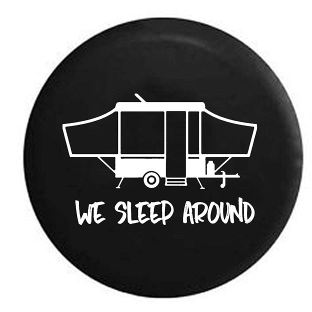 Camper Spare Tire Covers - Easily add personality to your camper