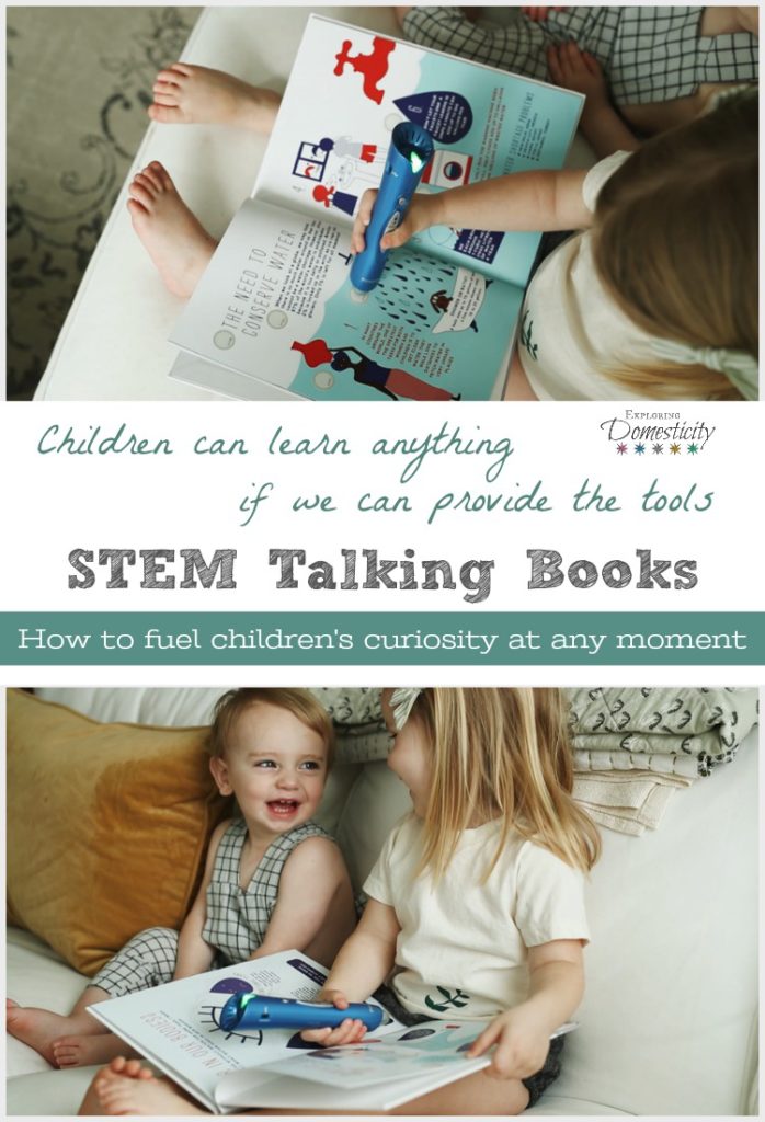 STEM talking books - how to fuel children's curiosity at any moment