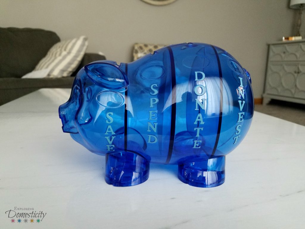 Teaching Kids About Money - Money Savvy Kids Piggy Bank
