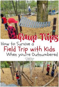 Group Trips - How to survive a Field Trip with Kids When you're Outnumbered