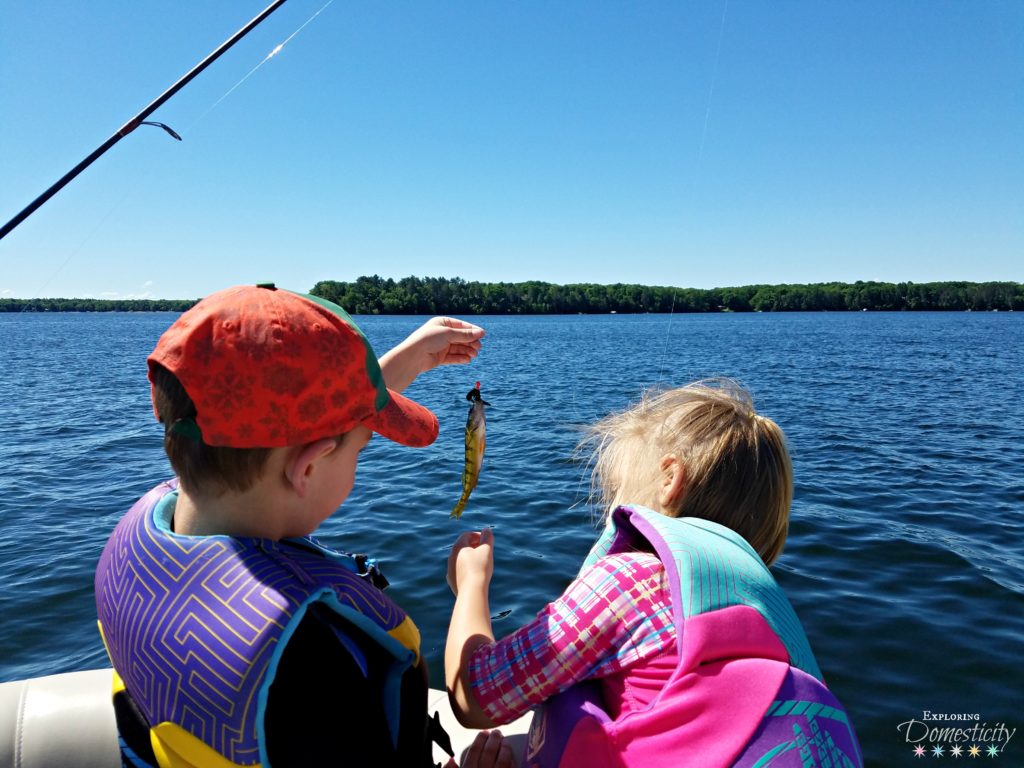 Fishing with kids - Summer Staycation Ideas