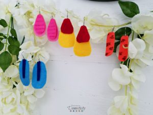 Disney's Christopher Robin DIY Felt Earrings - Pooh, Piglet, Tigger, Eeyore