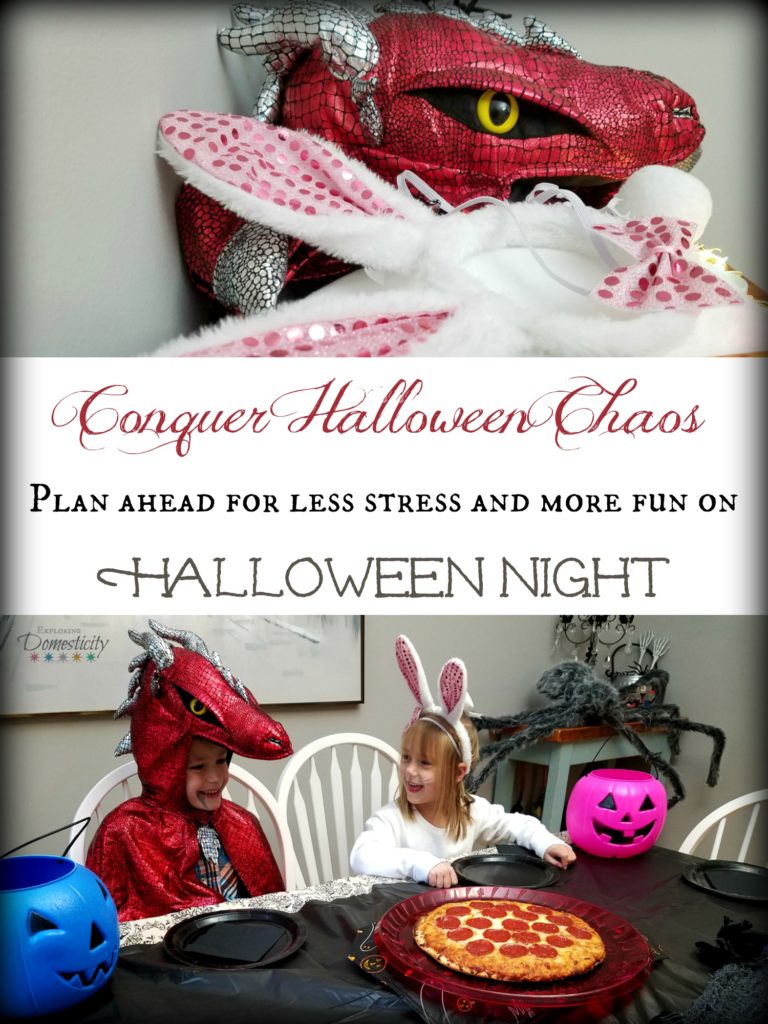 Conquer Halloween Chaos - Plan ahead for less stress and more fun on Halloween Night