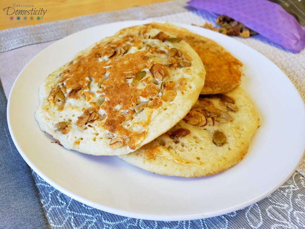 Granola Snacks - granola pancakes