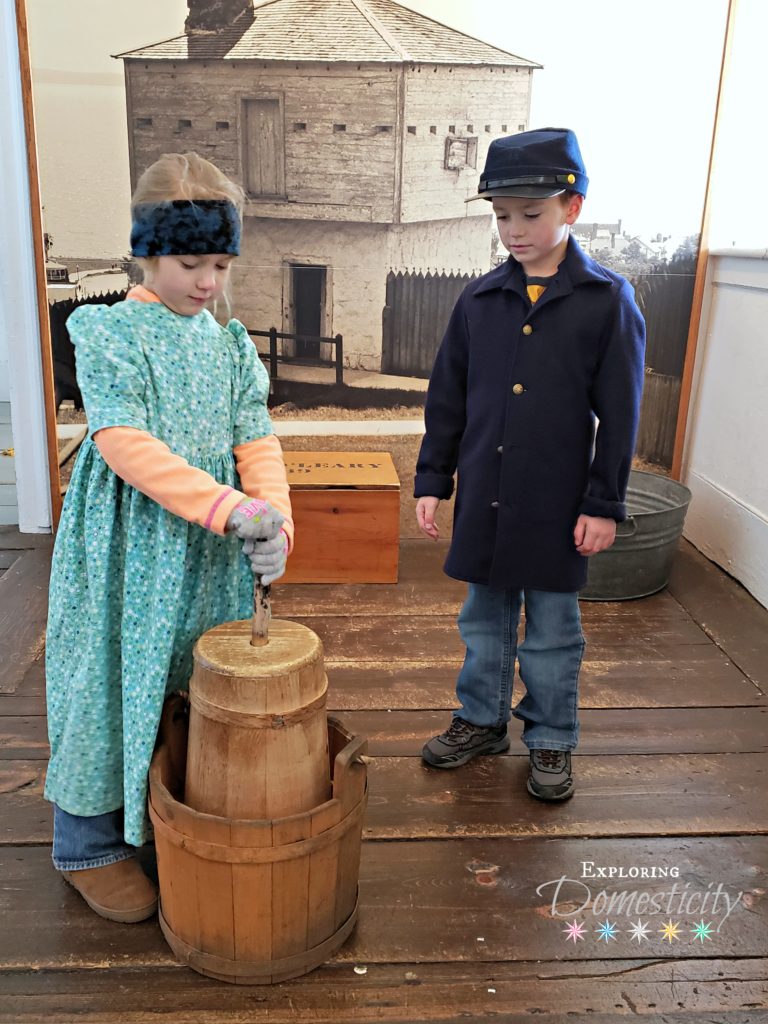 Mackinac Island with kids - so much to do at Fort Mackinac