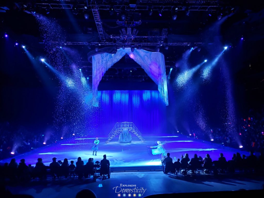 Disney on Ice: 100 Years of Magic - Frozen with snow