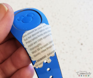 DIY Custom Magic Bands with Temporary Tattoos