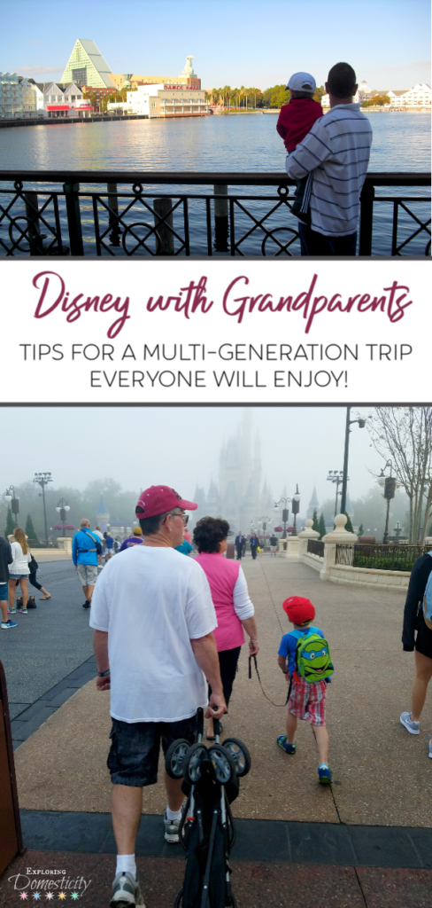 Walt Disney World with Grandparents - Our tips for a multi-generation trip to Disney