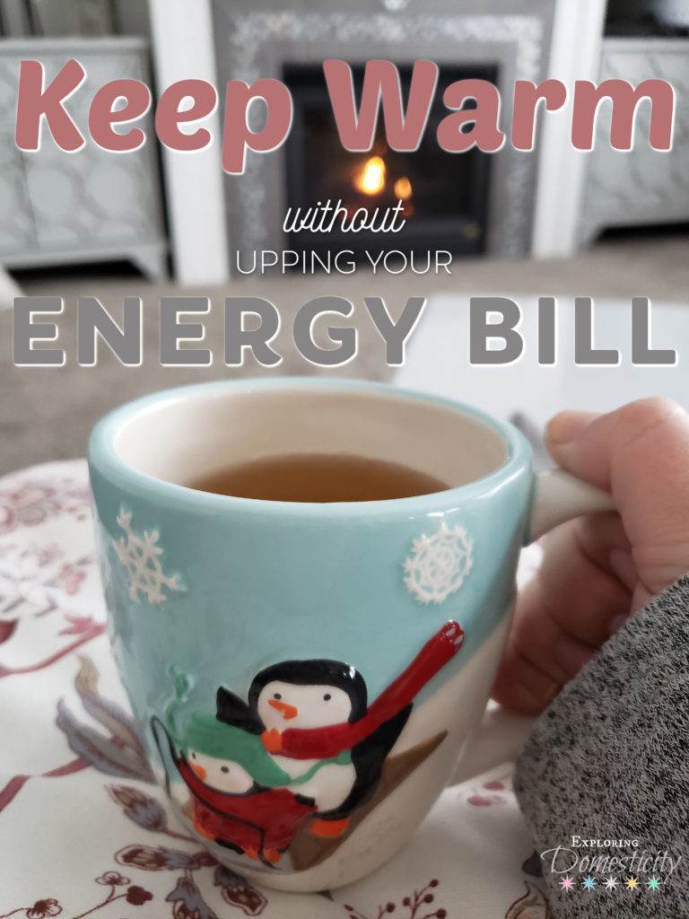 Keep Warm without Upping your Energy Bill