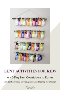 Lent Activities for Kids: A 40 Day Countdown ⋆ Exploring Domesticity