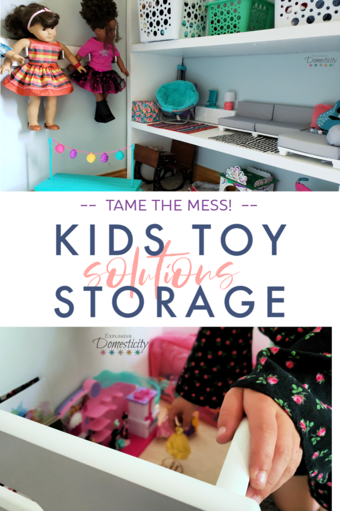 Kids Toy Storage Solutions - how to tame the mess