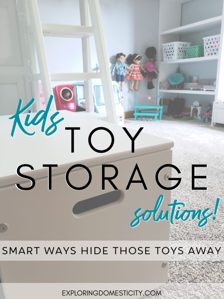 kids toy storage - toy box and doll storage