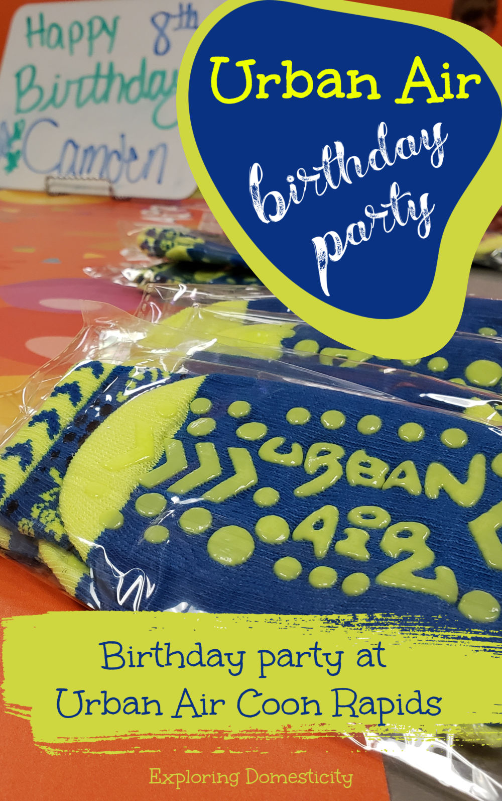 Urban air birthday discount party