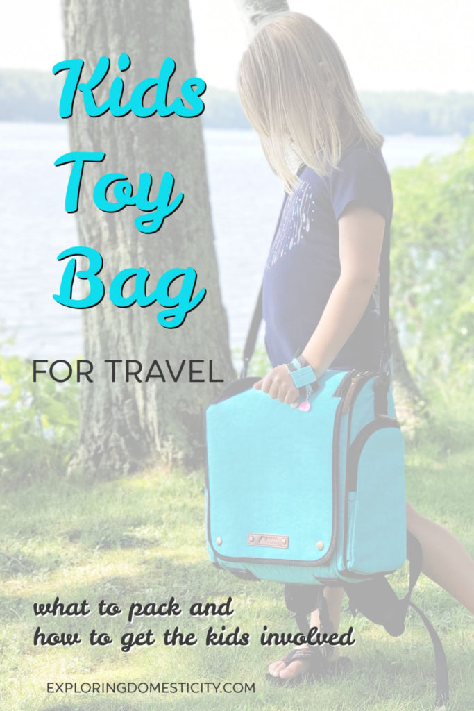 Kids Toy Bag for Travel 