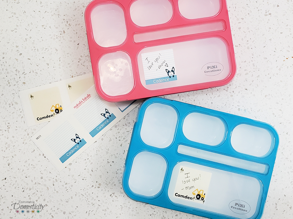 washable lunchbox notes
