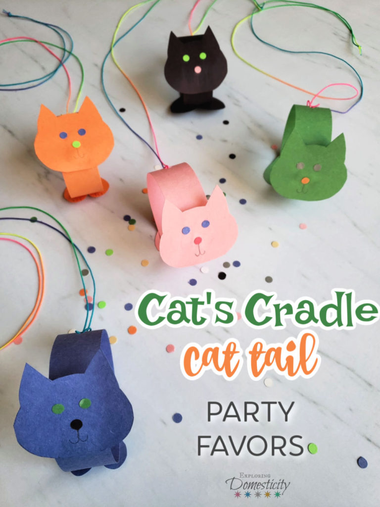 Cat's Cradle Cat Party Favors