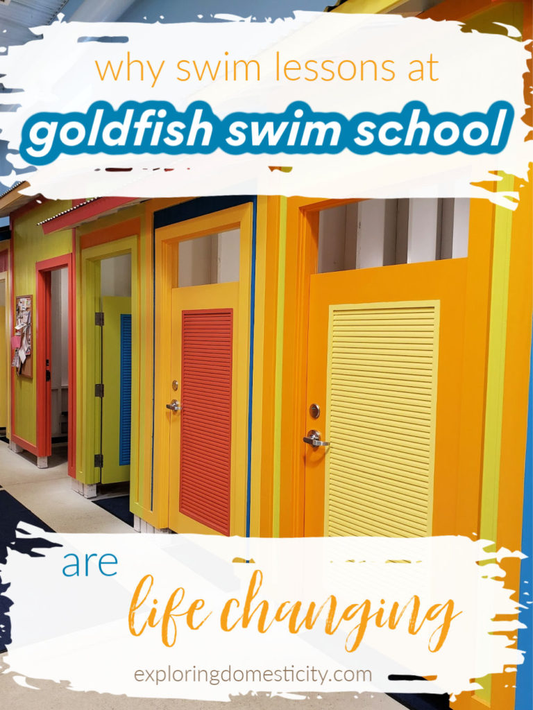 why swim lessons at goldfish swim school are life changing