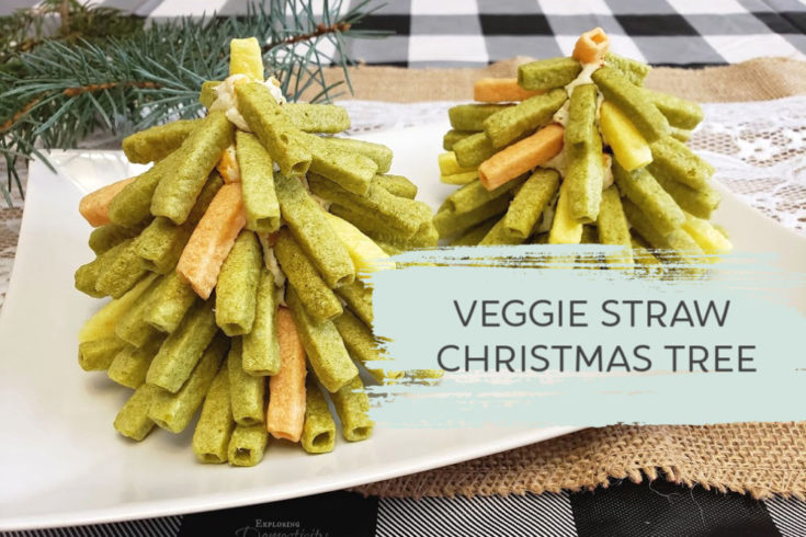 Veggie Straw Christmas Trees feature