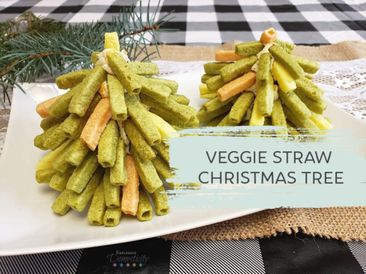 Veggie Straw Christmas Trees feature