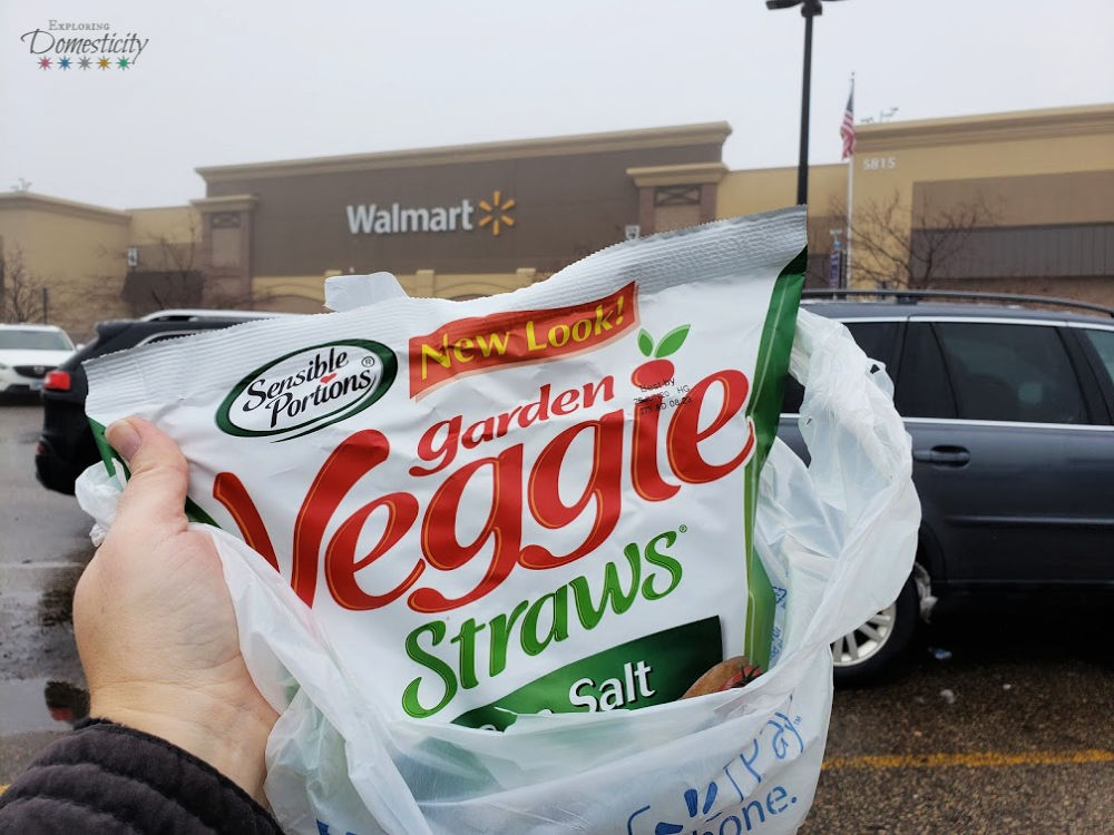 Veggie Straws at Walmart