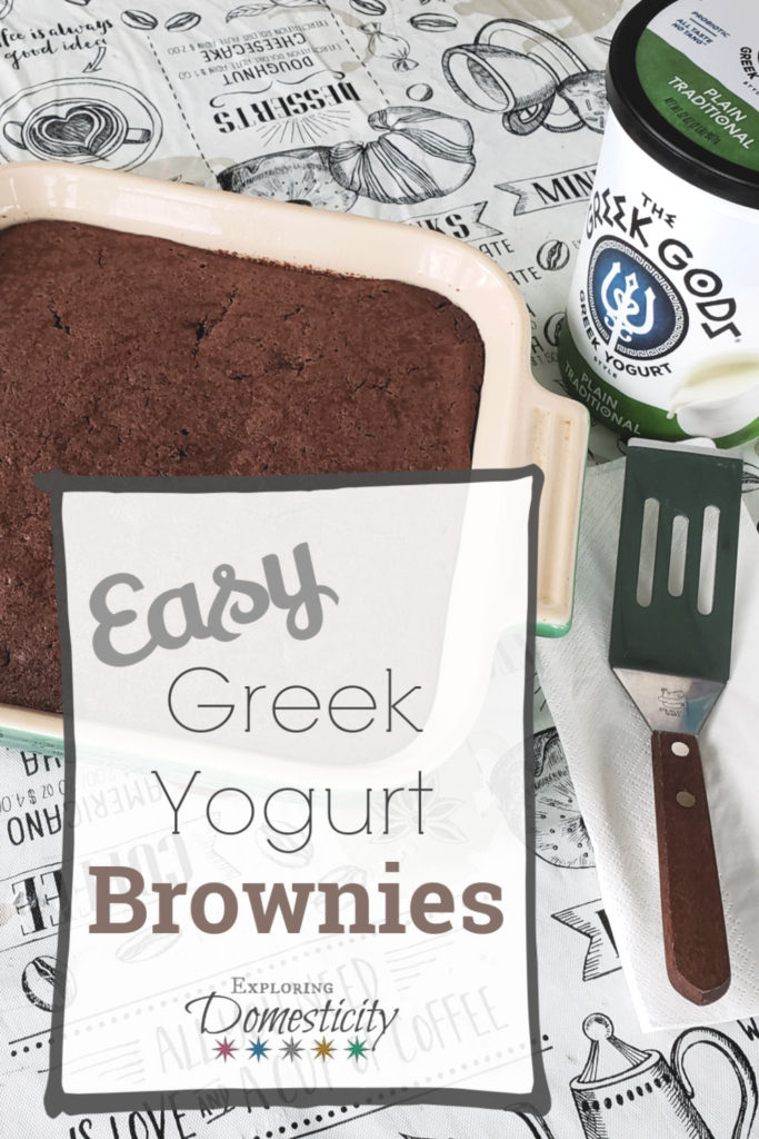 Easy Greek Yogurt Brownies