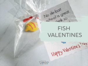 Fish Valentine Ideas and Free Printable ⋆ Exploring Domesticity