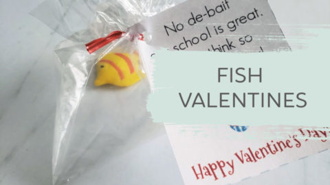 Fish Valentine Ideas and Free Printable ⋆ Exploring Domesticity