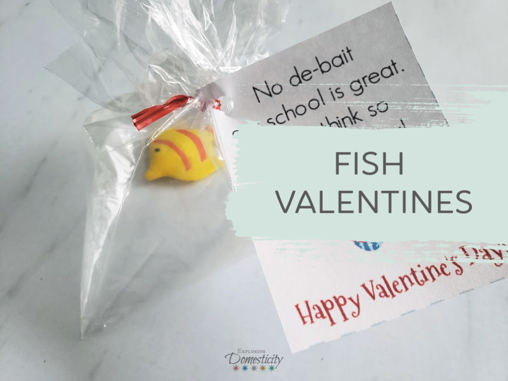 Fish Valentine Ideas And Free Printable Exploring Domesticity