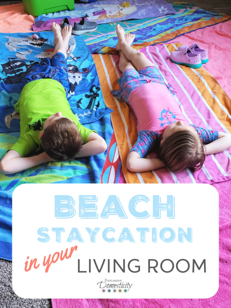 Have a Beach Staycation in your living room