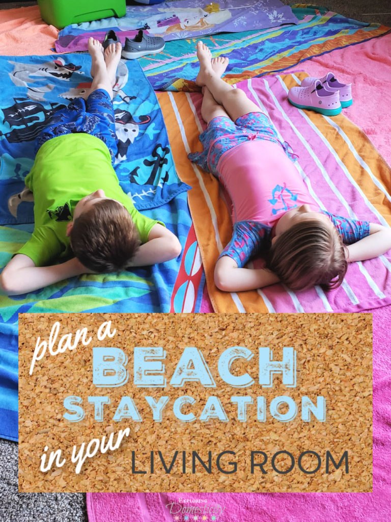 Plan a Beach Staycation in your living room