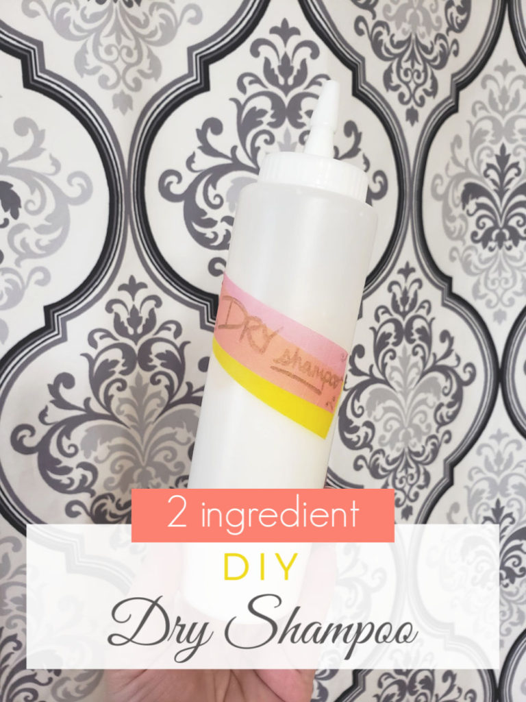 2 Ingredient DIY Dry Shampoo