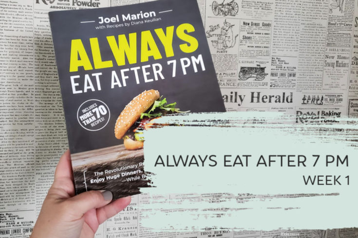 Always Eat After 7 PM book feature
