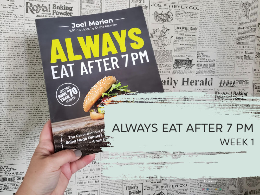 Always Eat After 7 PM book feature