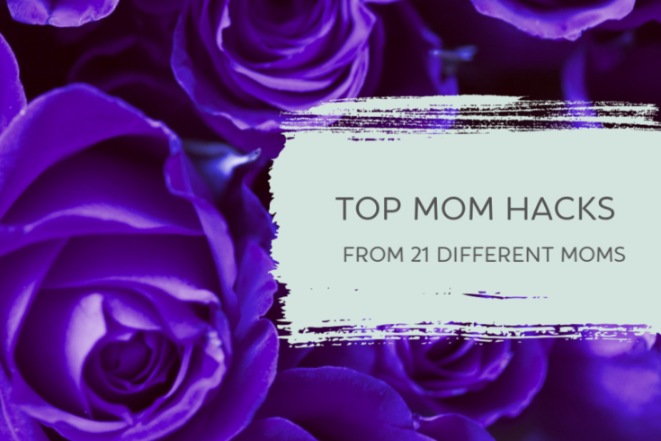 Top Mom Hacks from 21 different moms feature